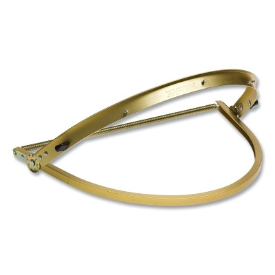 Bullard 112G Face Shield Bracket, Aluminum, Used with 911C/C30/S51/S61/S62 Hard Hats, Gold
