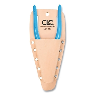 CLC Custom LeatherCraft 417 Plier/Tool Holder, 1 Compartment, Tan, Leather