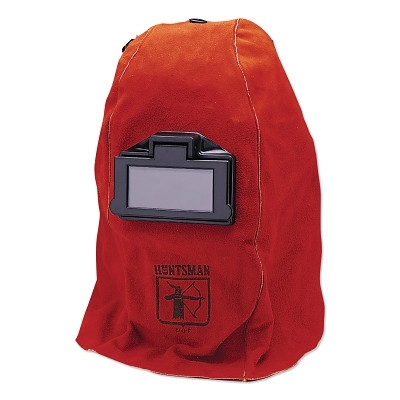 Jackson Safety 14531 WH20 860P Leather Welding Helmet, SH10, Red, 860P, 2 in W, 4-1/4 in L