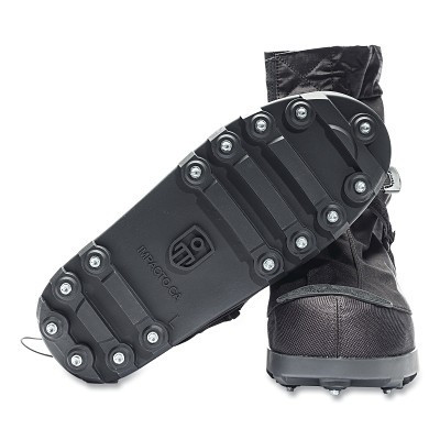IMPACTO BIGFOOT70 BIGFOOT Ice Traction Overshoe, 3X-Large, Waterproof Upper Materials, Black