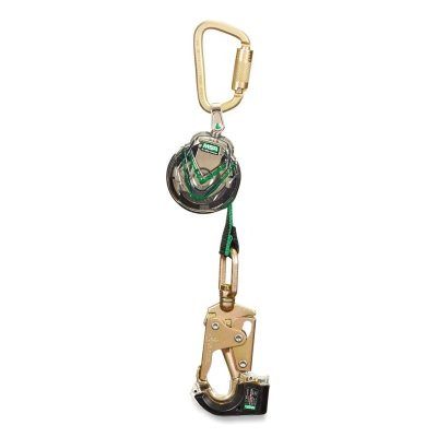 MSA 10216248 V-TEC io1 Personal Fall Limiter Smart Hook Assembly Kit, 10 ft,  Smart Hook