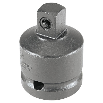 Proto J7653 Impact Socket Adapter, 3/4 in Female Dr, 1/2 in Male Dr, 2-1/8 in L, Pin Lock