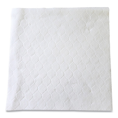 Spilfyter A1515-1000 Airlaid Wipers, 17 in L x 14.5 in W, Seconds, 1000 Per Pack, White