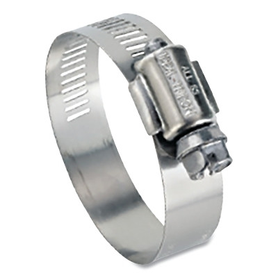 Ideal 6464 64 Series Worm Drive Clamp, 2-1/2 in to 4-1/2 in clamp, 9/16 in W, Stainless Steel