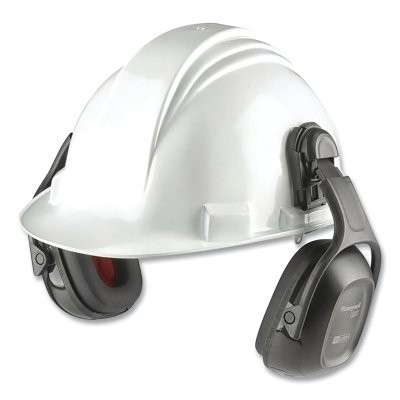Howard Leight by PIP 1035201-VS VeriShield 100 Series Passive Earmuffs, 25 dB, Black, Hard Hat, VS120DH
