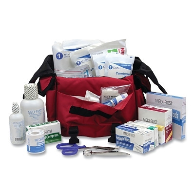 Medi-First 73901 Standard Trauma Kit, Filled, Portable