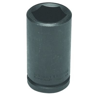 Wright Tool 6942 3/4" Dr. Deep Impact Sockets, 3/4 in Drive, 1 5/16 in, 6 Points