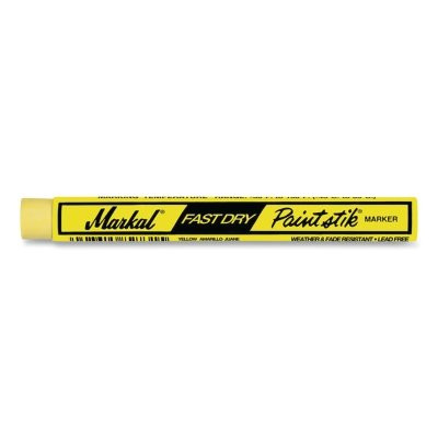 Markal 82731 Fast Dry Paintstik Solid Paint Marker, 3/8 in x 4.75 in L, Yellow