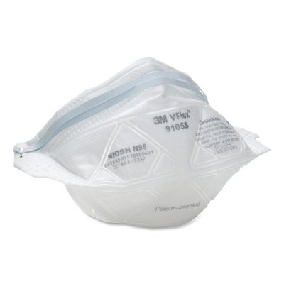 3M 7000030028 VFlex N95 Particulate Respirator, Certain Non-Oil Based Particles, Small