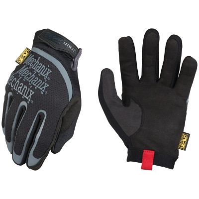 Mechanix Wear H1505009 Utility Gloves, Medium, Black