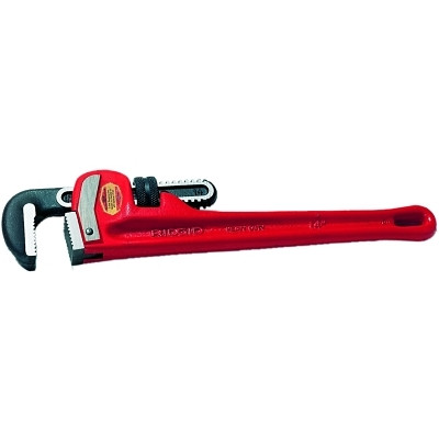 Ridgid 31000 Heavy-Duty Straight Pipe Wrench, Steel Jaw, 6 in