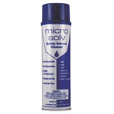 Micro-Mist S101 Safety Solvents, 19 oz, Aerosol Can, Chlorinated Solvent Scent