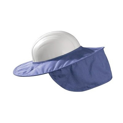 OccuNomix 899018 Stow Away Hard Hat Shade, For Most Hard Hats including Full Brim, One Size, Blue