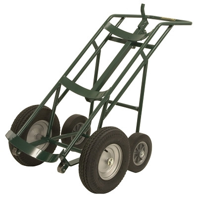 Harper Trucks 6007264 Series 600 Trucks, 16" Pneumatic B.B. Front; 10"Solid Rubber, B.B. Rear Wheels