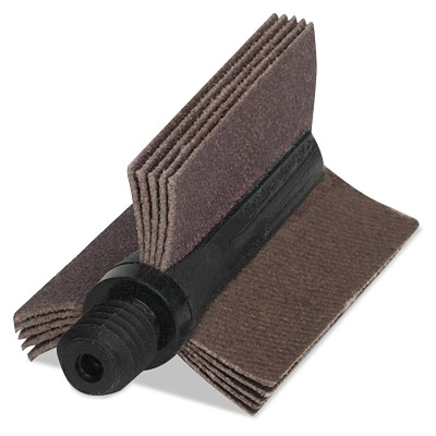 Merit Abrasives 08834154174 Aluminum Oxide B-8 Series Bore Polishers, 120 Grit, 8,000 rpm