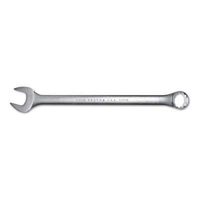 Proto J1254 TorquePlus Combination Wrench, 1-11/16 in Opening, 23 in OAL, 12-point, SAE, Satin