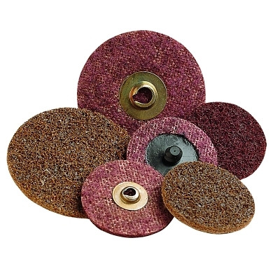 Scotch-Brite 7100021755 Roloc TR Coating Removal Discs, 4 in, 11,000 rpm, Silicon Carbide