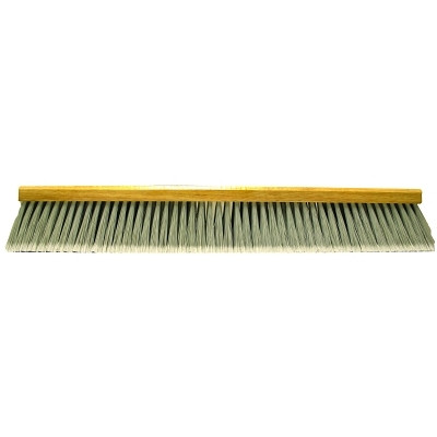 Magnolia Brush 3724FX Silver Flagged Tip Polystyrene Floor Brush, 3424-FX, 3 in Trim x 24 in L, Wood, Brush Head Only