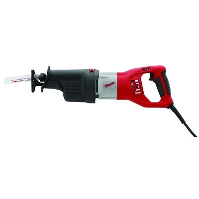 Milwaukee Tool 653821 Super Sawzall Reciprocating Saws, 15 A, 2,800 strokes/min, 1 1/4 in Stroke