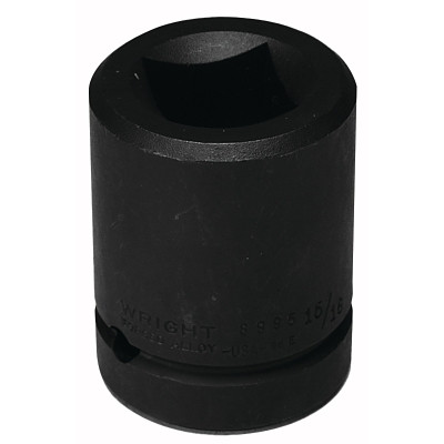 Wright Tool 8893 1" Dr. Budd Wheel Impact Sockets, 1 in Drive, 13/16 in, Standard Length