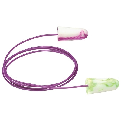 Moldex 6654 SparkPlugs Foam Earplugs, Foam, Assorted, Corded