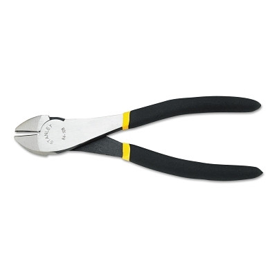 Stanley 84108 Diagonal Pliers, 7 5/16 in Long, Black