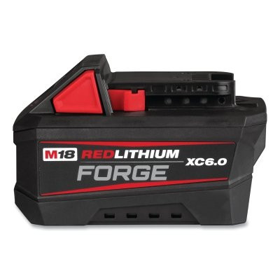 Milwaukee Tool 48-11-1861 M18 REDLITHIUM FORGE Battery Pack, 18 V, XC6.0