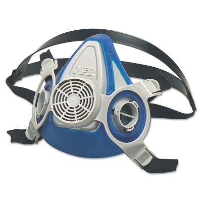 MSA 815692 Advantage 200 LS Half-Mask Respirator, Medium, 2-Pc Neckstrap