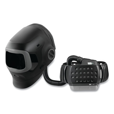 3M 7100312636 Speedglas G5-03 Welding Helmet with Adflo PAPR Assembly, No ADF, Black