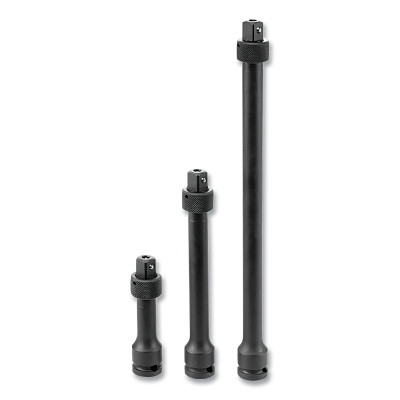 Grey Pneumatic 2203QL Impact Extension Set, 1/2 in Drive, 3 in/ 7 in/ 12 in L, SAE