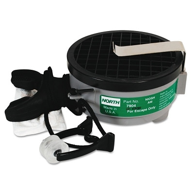 North by PIP 7904 Emergency Escape Respirators, Ammonia; Methylamine