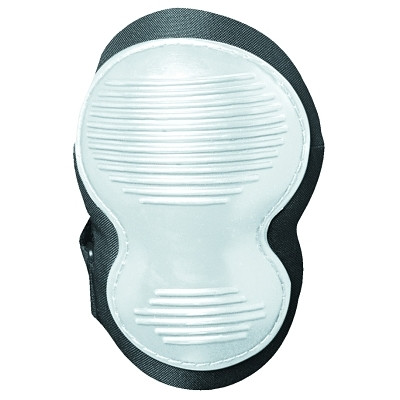 OccuNomix 127 Classic Non-Marring Knee Pads, Hook-and-Loop, Black/White Cap
