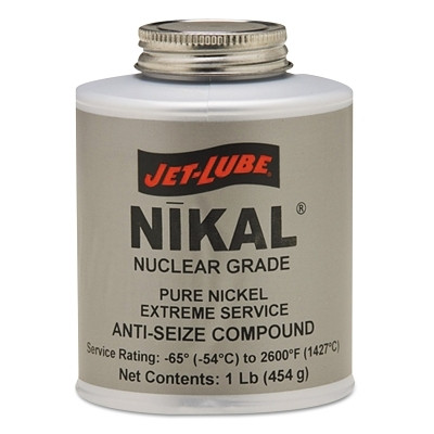 Jet-Lube 13604 Nikal High Temperature Anti-Seize and Gasket Compound, 1 lb Can