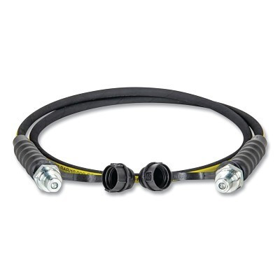 Enerpac HC9206C 900-Series High Pressure Hydraulic Hose, 6 ft, Rubber, 1/4 in dia, CH604/CH604 Couplings