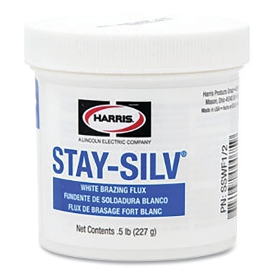 Harris Product Group SSWF12 Stay-Silv Brazing Flux, 1/2 lb Jar, White