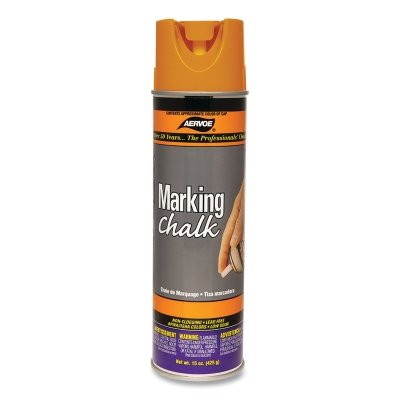 Aervoe 217 Marking Chalk, 20 oz, Orange
