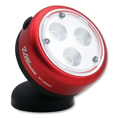 Ullman RT3SMD LED Magnetic Rotating Work Light, 110 Lumens, 3 SMD, 3 AAA Batteries Included