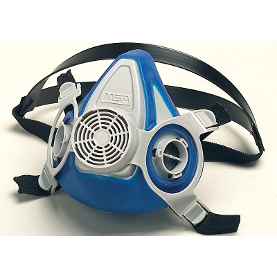MSA 815448 Advantage 200 LS Half-Mask Respirator, Small, Single Neckstrap