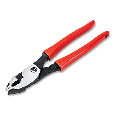 Crescent HTZ28 Z2 Slip Joint Plier, 8 in L, Straight Handle, Carded