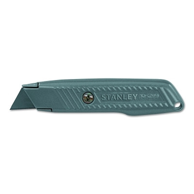 Stanley 10299 Interlock 299 Fixed Blade Utility Knife, 5-1/2 in, Stainless Steel