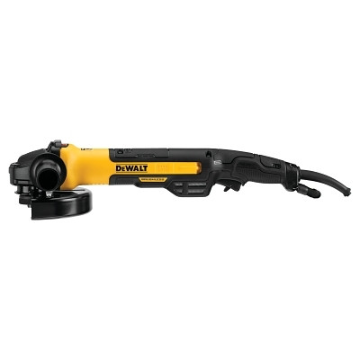 DeWalt DWE43840CN Brushless Small Angle Grinder, Rat Tail, with Kickback Brake, No Lock, Pipeline Cover, 7 in dia, 13 A, 8500 RPM
