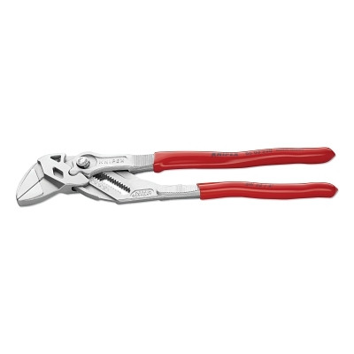 KNIPEX 8603250 Plier Wrench, 10 in OAL, Flat, 19 Adjustments, Smooth