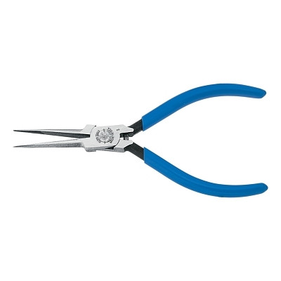 Klein Tools D335512C Extra-Slim Long Needle-Nose Plier, Straight, Forged Steel, 5-5/8 in