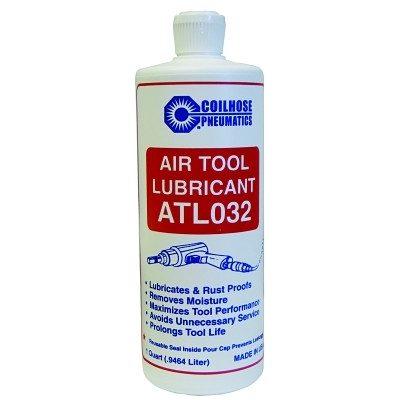 Coilhose Pneumatics ATL032P12 Air Tool Lubricants, 32 oz, Bottle