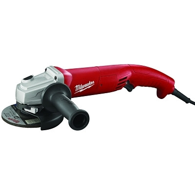 Milwaukee Tool 612131A 5 in Corded Angle Grinder, 11 A, 11,000 RPM, Trigger, No-Lock, 120 V AC/DC