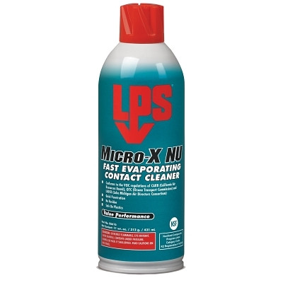 LPS 06616 Micro-X NU Fast Evaporating Contact Cleaners, 11 oz Aerosol Can