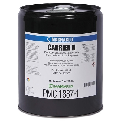 Magnaflux 01212240 Magnaglo Carrier II Oil, 5 gal, Pail, Clear