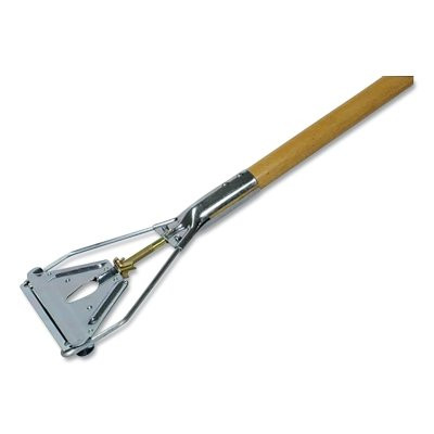 Rubbermaid Commercial FGH516000000 Easy-Change Wet Mop Handle, 1-1/8 in dia, 60 in L, Brown