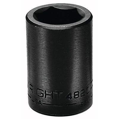 Wright Tool 4814MM 1/2" Dr. Standard Impact Sockets, 1/2 in Drive, 14 mm, 6 Points