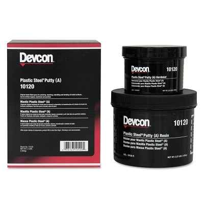 Devcon 10120 Plastic Steel Putty (A) Kit, 4 lb